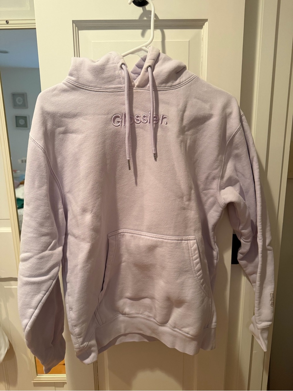 Glossier hoodie